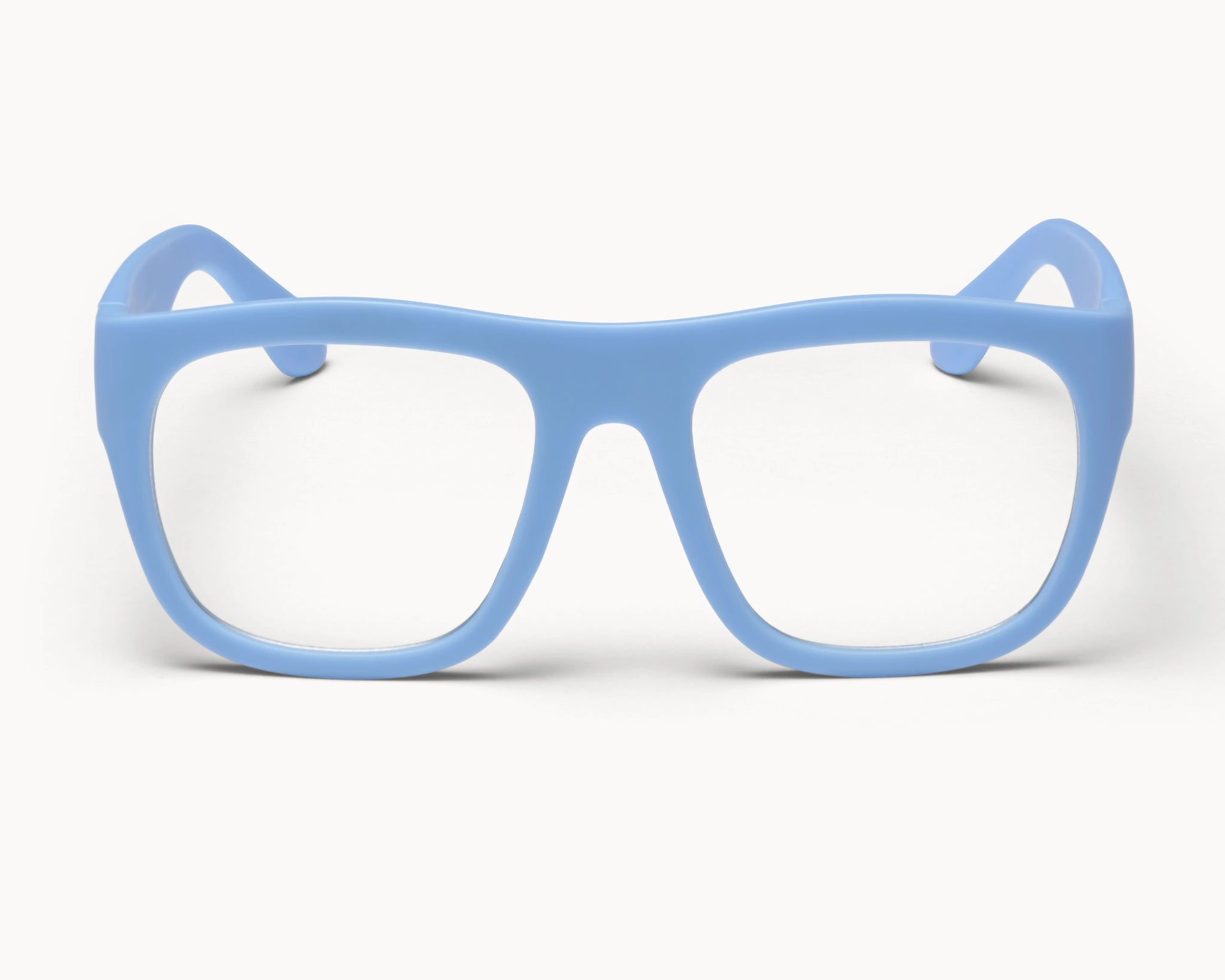 Bærekraftige Classic Ample oversized blå briller fra VIDAR EYEWEAR med klare glass