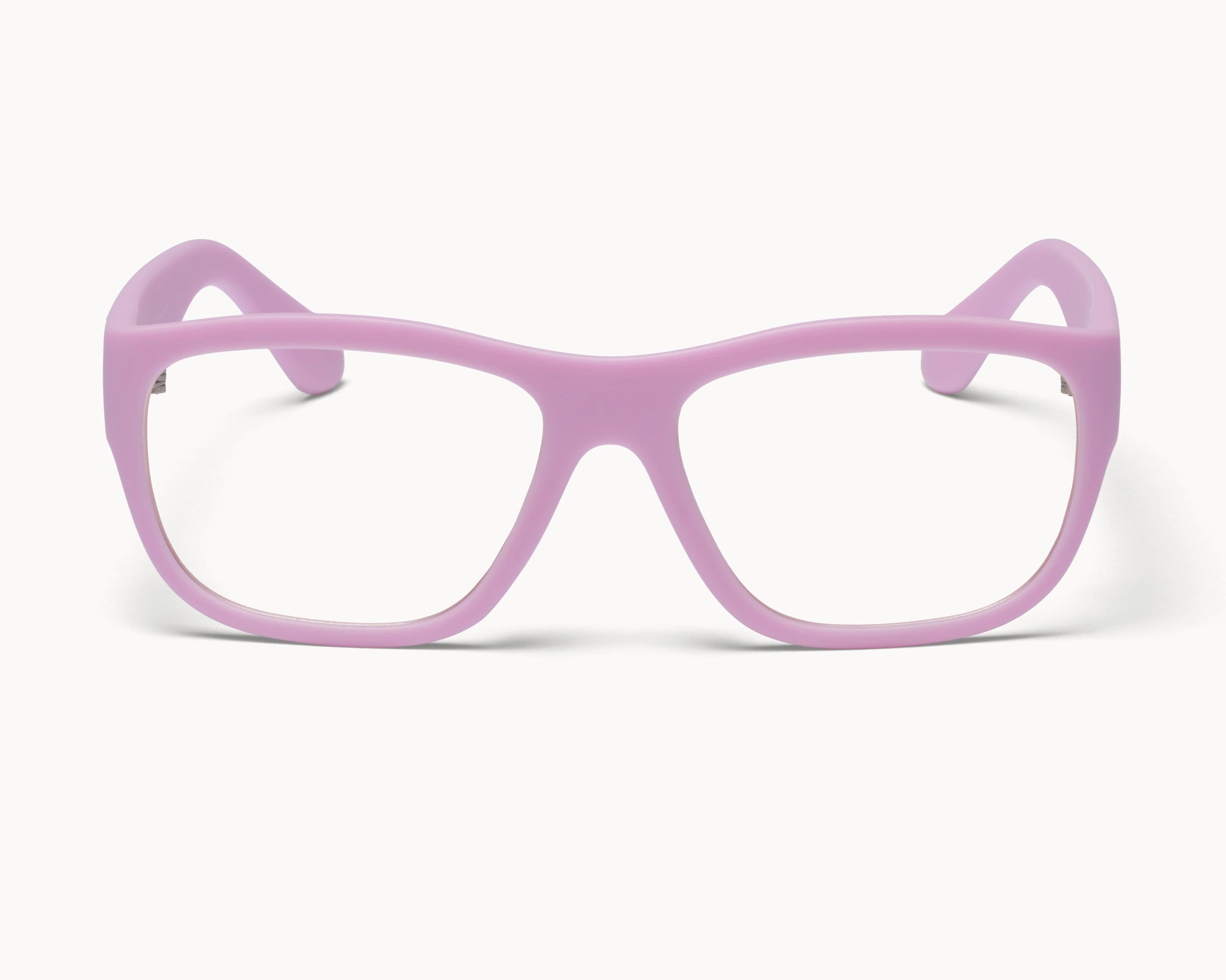 VIDAR EYEWEARs sofistikerte og bærekraftige Classic Petit briller i rosa med klare glass