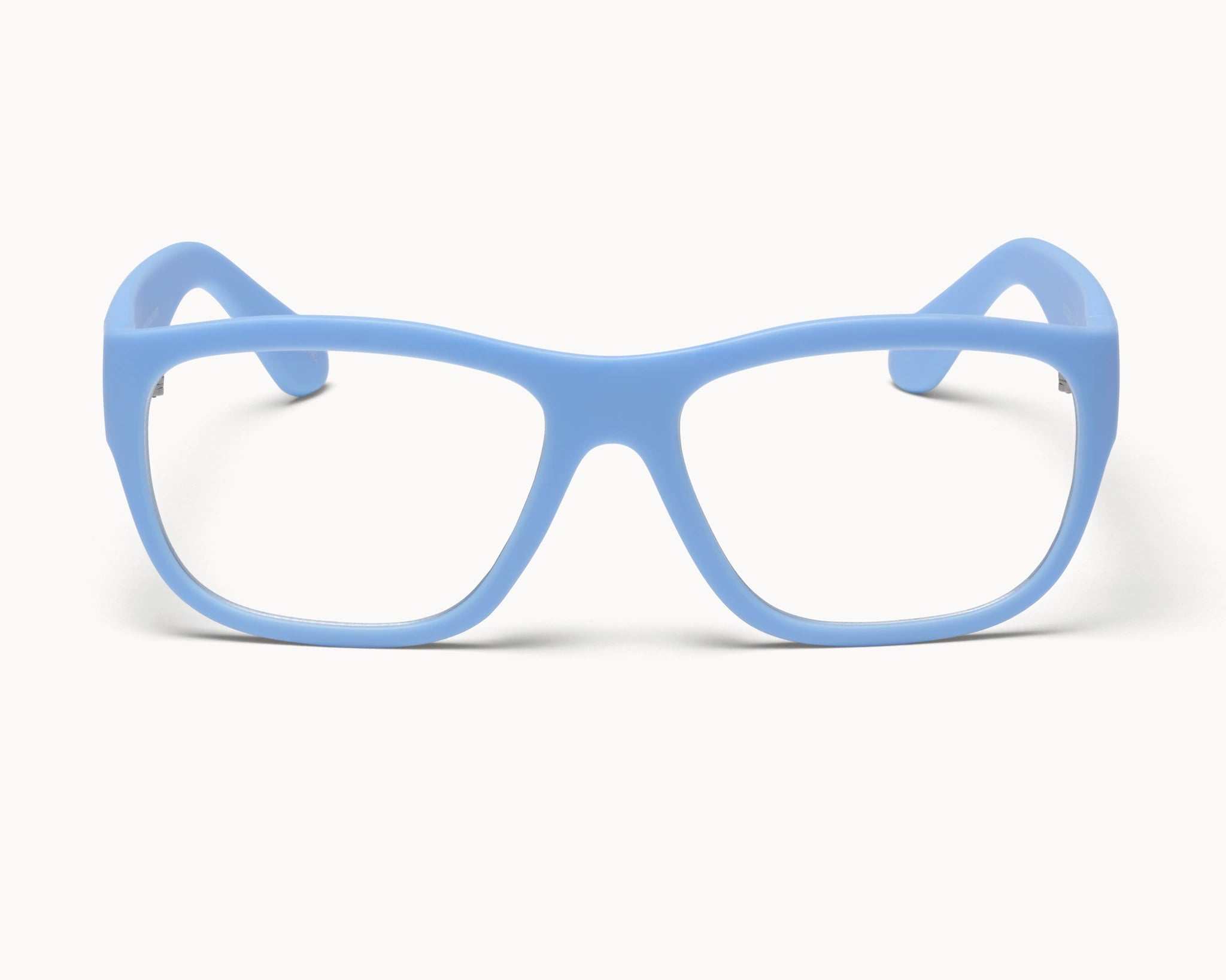VIDAR EYEWEARs sofistikerte og bærekraftige Classic Petit briller i blå med klare glass